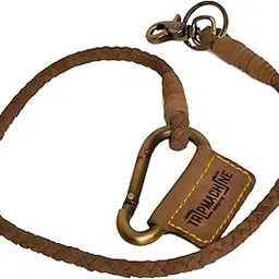 trip machine company Leather BRAIDED KEY CHAIN-picture-50