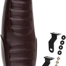 CLUB BOLLYWOOD® 63cm Cafe Racer Vintage Seat Flat Style Cushion Brown | Motors | Parts & Accessories | Motorcycle Parts | Seating | Other Seating-picture-23