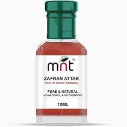 MNT Zafran (Saffron) Attar for Unisex, Long Lasting & Alcohol Free - Pure Natural Roll-on Attar Perfume, 10 ml-picture-14