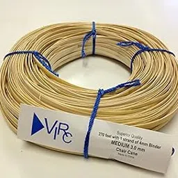 Chair Cane Medium 3mm 270 ft coil with 1 strand of 4mm Binder Cane-picture-13