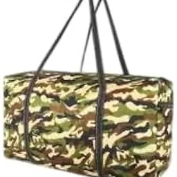 Duffel Travel Bag, Large Capacity Camo Print, Waterproof Canvas, Military Style Overnight Gym Sports Luggage Bag-picture-34