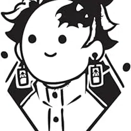 Temporary Tattoo Stickers Chibi Tanjiro for Forearm, Calf 2 x 2inches-picture-30