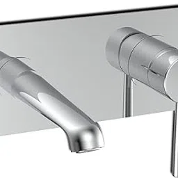 RN Single Lever Exposed Part Kit (Includes Operating Lever, Wall Flange & Spout Only) for Wall-Mounted Basin Mixer | Premium Chrome Finish_RNASH24G21-picture-23