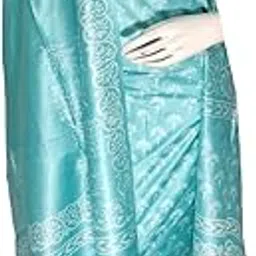 rsh Women Bhagalpuri Unstitched Katan Slub Discharge Print Suit Dress Material Salwar suite For women & Girls Top 2.5 mtr Bottom2.5mtr & Dupatta 2.25mtr (245) image 1