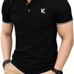 Polo T-Shirt for Men – Cotton Short Sleeve Regular Fit Tee | Perfect for Golf, Travel & Outdoor Casual Look-image-58