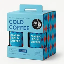 Blue Tokai Coffee Roasters Classic Cold Coffee Can 220ml | Creamy Delicious & Strong | Ready to Drink | No Preservatives | 100% Arabica Beans | Specialty Coffee | Pack of 4-image-28