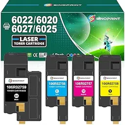 Phaser 6022, SINOPRINT Toner Cartridge Compatible with 6020 Xerox WorkCentre 6027 6025 Phaser 6020 6022 High Yield 106R02759 106R02756 106R02757 106R02758 MagMagMagMagMag. MagMagMagMagMagMagMag. enta-picture-30