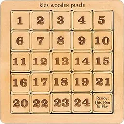 Wooden Puzzle for Kids Brain IQ Game | Educational Toy for Kids | Gift for Birthday (Number Slide Puzzle)-picture-29