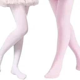 samrat mart Girl's Nylon Stretchable & Comfortable Footed Stockings Pantyhose Wram Legging Ideal for Ballet Dance School-picture-12