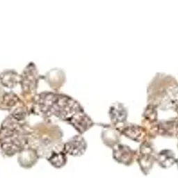 alamodey Gold Tiara For Women Wedding Party Bridal Fancy Hair Clip Headband Hair Accessories Wedding Tiara-picture-37