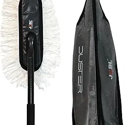 JCBL Car Duster | Ceramic Wax Infused | Scratch-Free Cleaning | Easy Grip Handle | Premium Car Cleaning Tool | Effortless Dust Removal for Car & Bike-image-82