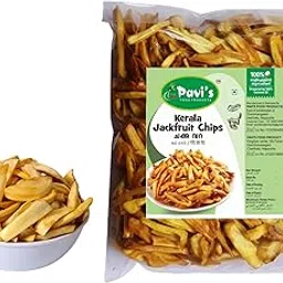 pavi’s food products Pavi's Authentic Kerala Jackfruit Chips - Crunchy, 100% Natural, Fried in Coconut Oil, Traditional Snack, Gluten-Free, Perfect for Gifting, Parties, and Daily Snacking 250gm-picture-11