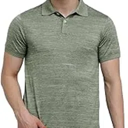 deniklo Men's Cotton Blend Polo Neck T-Shirt | Men's Best Polo T Shirt | Half Sleeves Casual T-Shirt for Men | Regular Fit Polo-Neck T-Shirt | Newly Launched Trendy Classic Pique Polo T Shirt-picture-34