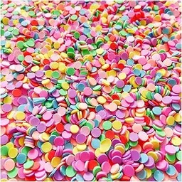 Colorful Fake Candy Resin Slime Accessories Clay Sprinkles Decoration for Slime Charms Filler DIY Slime Supplies Fake Candy Chocolate Cake Toy Phone Case （120G Round-9）-picture-22