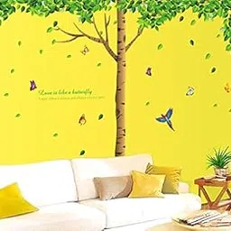Oren Empower Big Green Tree Wall Sticker (330 cm x 225 cm, Green, Pack of 3)-picture-36