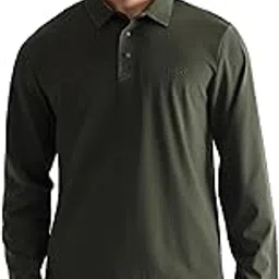 u.s. polo assn. U.S.Polo ASSN. Men's Solid Regular Fit Polo Shirt (UATSH0529_Dark Green-picture-15