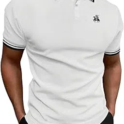 lymio Men Regular Fit T-Shirt || T-Shirt for Men || Polo T Shirt || T-Shirt (Polo-11-13)-picture-21