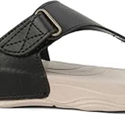 Cozy Wear Women Flats (Black, 7) | Flats for Women | Rubber-image-96