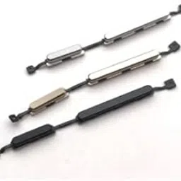 Mozomart External Power and Volume Button Side Button Out Keys Compatible for Motorola Moto G5S : Silver-picture-14