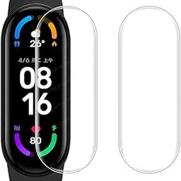 Screen Scratch Guard Protector Film For Mi Smart Band 6 (Pack of 3) Transparent-picture-44