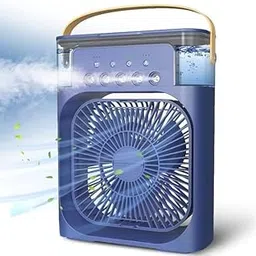 Reliable Portable Misting Fan with Water Tank, 600ml Capacity, 3-Speed Cooling Spray Settings, Removable Fan Blade, USB Powered Personal Air Cooler-image-6