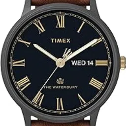 timex Waterbury Classic Analog Watch for Men with Round Dial & Water Resistant Man's Wrist Watches-picture-52