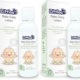Littloo Baby Daily Moisturizing Lotion Enriched with Natural Calendula, Coconut Oil, Shea Butter & Glycerine, Paraben & Mineral Free, For Baby, Infants & Kids-100 ml(Pack of 2)-image-50