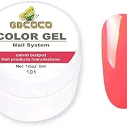 GDCOCO 5ml nail UV Gel soak off UV LED Nail Art Pure Color Gel paint color UV gel polish (GD-CG-5ml-101)-image-88