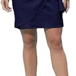 selvia Women's Knitted Lycra Full Elastic Wrap Skirt-picture-36