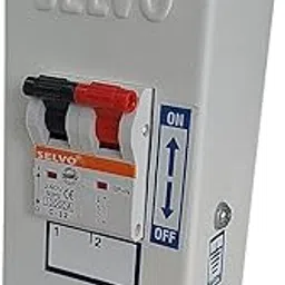 Selvo 2 Pole Metal Box & C-32A SPN MCB-picture-12