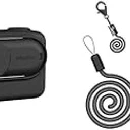 ZORBES Silicone Protective Case Cover for Insta360 GO 3 with Separate Camera Lens, Anti-Scratch Silicone for Action Camera with Lanyard 2 PCS-image-24