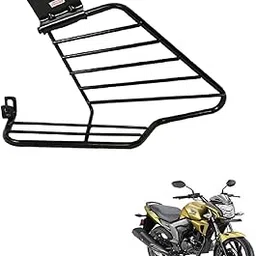 GadiBike Heavy Bike Side Guard & Saree Guard Black for Honda Cb Trigger-picture-23