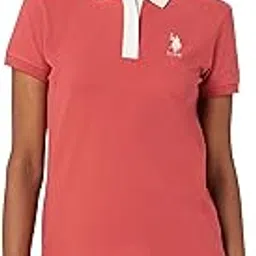 u.s. polo assn. Women's Cotton Solid Regular Fit Polo Shirt-picture-47