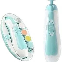 Baby Electric Nail Trimmer for Baby Nail Cutter for New Born Baby with 6 Grinding Heads Automatic Set Safe Nail Trimmer Kit for Kids Toddler Toes and Fingernails(Multicolor) Nil Exporttanza-P4538-picture-37