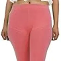 Women pre-mium Cotton Blend Full Length Plus Size Leggings-picture-11