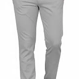 valley Men's Slim Fit Casual Mid Rise Trousers, Cotton Blend, Side Pockets || Classic Slim Fit Chino Pants || Business Casual Dress Trousers-picture-41