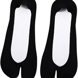 enakshi (label) 2 Toe Socks Invisible Boat Socks Thin Low Cut Sock for Sports Casual Ladies black|Clothing Shoes & Accessories | Womens Clothing | Hosiery & Socks | Socks-picture-10