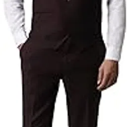 van heusen Men's Polyester Blend Three Piece Suit-Dress Set-picture-16