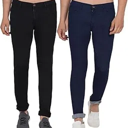 dais Men's Stretchable Straight Fit Mid Rise Jeans for Men-picture-27