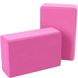 FIRST CHOICE High Density Premium EVA Foam Yoga Block for Strength, Balance, and Flexibility, Odour Resistant, Regular Size (3 x 6 x 9 inches, Set of 1, Pink)-image-80