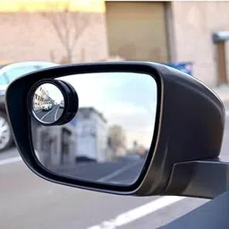 Car Blind spot side Mirror round HD Glass Blindspot Mirror convex Rear View Mirror, Car Mirror Accessories Suitable to All Cars, Frameless Design (2 pcs Set)-image-40