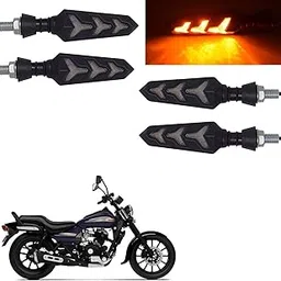 Vagary Universal Motorcycle Turn Signal Light Indicator Brake Lamps for Bajaj Avenger Street 150-image-28