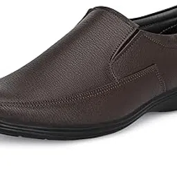 centrino Men's Formal Shoes | Elegant Slip-On Derby for Business & Casual Wear | Premium Craftsmanship for a Stylish & Sophisticated Look | Cushioned Insole for All-Day Comfort & Support (8616)-picture-36