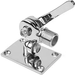 M&R INDUSTRIL Marine VHF Antenna 316 Stainless Steel Adjustable Base Mount for Boats-image-5
