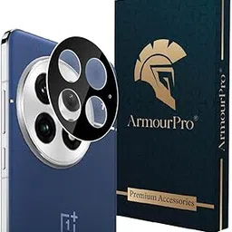 ArmourPro Premium Camera Lens Protector Tempered Glass Screen Guard Compatible For OnePlus 13 5G (6.82 Inches) With Edge To Edge Coverage |Black, Pack of 1-picture-62