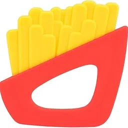 D.V.S.K INTERNATIONAL French Fries Shaped Teether for 3-6 Month Baby,Raised & Textured Surface for Soothing Sore Gums, Easy Grip, BPA Free,Teething Toys for Babies and Toddler-image-20