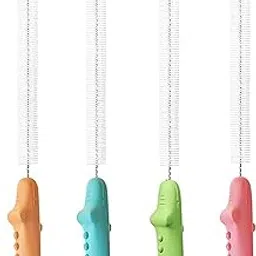 4 PCS traw Cleaner Brush, Bottle Cleaning Brush, Baby Bottle Cleaner Brush for Steel Straw and Water Bottles, Small Cleaning Brush for Coffee Machine Nozzles, Random Colors-image-91