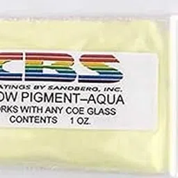 Glass Fusing Products - Any COE Glow Pigment Aqua 1 oz-picture-24
