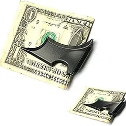 Mens Alloy Money Clip Classic Cash Credit Card Holder Money Organizer Black 01-image-55