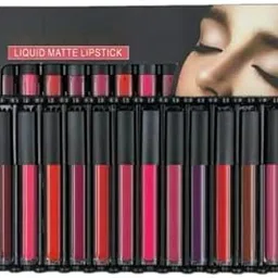 12-Piece Waterproof Matte Liquid Lipstick Set � Long-Lasting, Creamy Multicolor Lipsticks for Women (MULTI COLOR, REGULAR)-picture-31